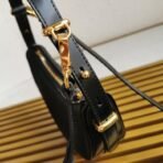 Prada Arqu?? Re-Nylon and brushed leather mini shoulder bag - Image 3