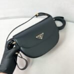 Prada Arqu?? leather shoulder bag with flap - Image 8