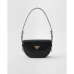 Prada Arqu?? leather shoulder bag with flap