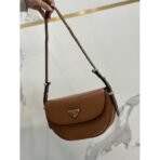Prada Arqu?? leather shoulder bag with flap - Image 9