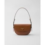 Prada Arqu?? leather shoulder bag with flap