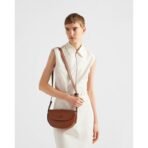 Prada Arqu?? leather shoulder bag with flap - Image 12