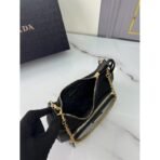 Re-Nylon and brushed leather mini-bag - Image 3