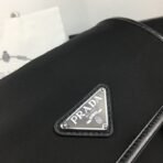 Re-Nylon and Saffiano leather shoulder bag - Image 5
