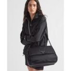 Re-Nylon large padded shoulder bag - Image 11