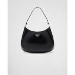 Prada Cleo brushed leather shoulder bag