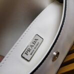 Prada Cleo brushed leather shoulder bag with flap - Image 9