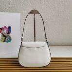 Prada Cleo brushed leather shoulder bag with flap - Image 4