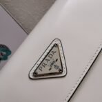 Prada Cleo brushed leather shoulder bag with flap - Image 3