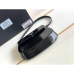 Prada Cleo brushed leather shoulder bag with flap - Image 6