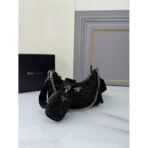 Prada Re-Edition 2005 satin bag with crystals - Image 7