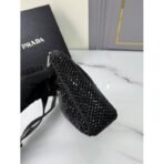 Prada Re-Edition 2005 satin bag with crystals - Image 6