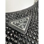 Prada Re-Edition 2005 satin bag with crystals - Image 4