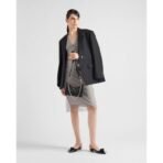 Prada Re-Edition 2005 satin bag with crystals - Image 12