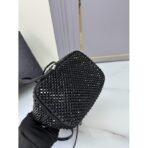 Satin mini-bag with crystals - Image 6