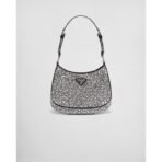 Prada Cleo satin bag with crystals
