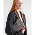 Prada Cleo satin bag with crystals - Image 12