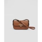 Leather shoulder bag