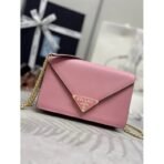 Saffiano leather shoulder bag - Image 9