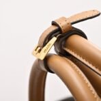 Prada Buckle medium leather handbag with belt - Image 13