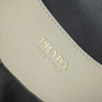 Prada Buckle medium leather handbag with belt - Image 10