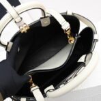 Prada Buckle medium leather handbag with belt - Image 12