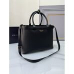 Prada Buckle medium leather handbag with double belt - Image 7
