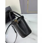 Prada Buckle small leather handbag with double belt - Image 4