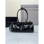 Medium leather handbag - Image 8