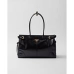 Large leather handbag