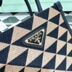 Prada Symbole embroidered fabric mini bag - Image 5