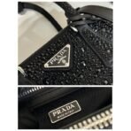Prada Galleria satin mini-bag with crystals - Image 10