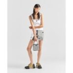 Prada Panier satin bag with crystals - Image 12