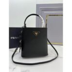 Medium Saffiano Leather Prada Panier Bag - Image 7