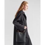 Medium Saffiano Leather Prada Panier Bag - Image 11