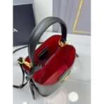 Small Saffiano Leather Prada Panier Bag - Image 5