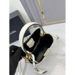 Small Saffiano Leather Prada Panier Bag - Image 3