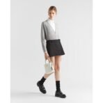 Small Saffiano Leather Prada Panier Bag - Image 12