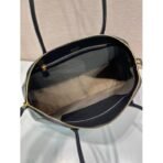 Large leather tote bag with zipper closure - Image 4