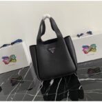 Medium leather tote - Image 5