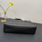 Large leather Prada Symbole bag with topstitching - Image 5