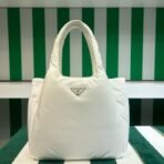 Large padded Re-Nylon tote bag - Image 9