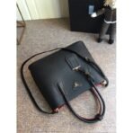 Small Saffiano Leather Double Prada Bag - Image 3
