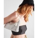 Satin mini-bag with crystals - Image 12