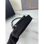 Re-Nylon and brushed leather mini-bag - Image 3