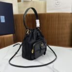 Prada Duet Re-Nylon and brushed bucket bag - Image 7