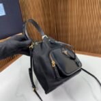 Prada Duet Re-Nylon and brushed bucket bag - Image 6
