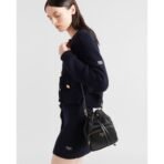 Prada Duet Re-Nylon and brushed bucket bag - Image 12