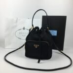 Prada Duet Re-Nylon bucket bag - Image 13