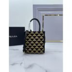 Prada Symbole embroidered fabric mini bag - Image 8
